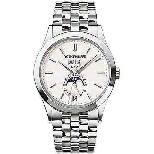 Patek Philippe Annual Calendar Complication 38mm 5396/1G Silver Dial