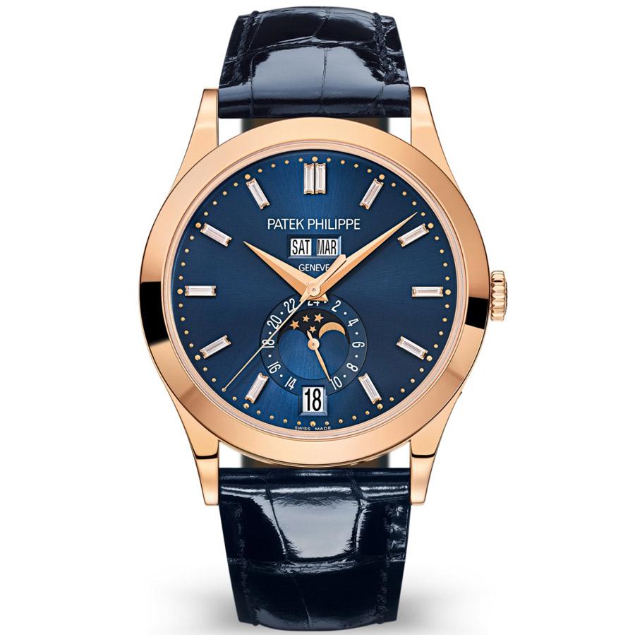 Patek Philippe Annual Calendar Complication 38mm 5396R-015 Blue Baguette Diamond Dial Dial