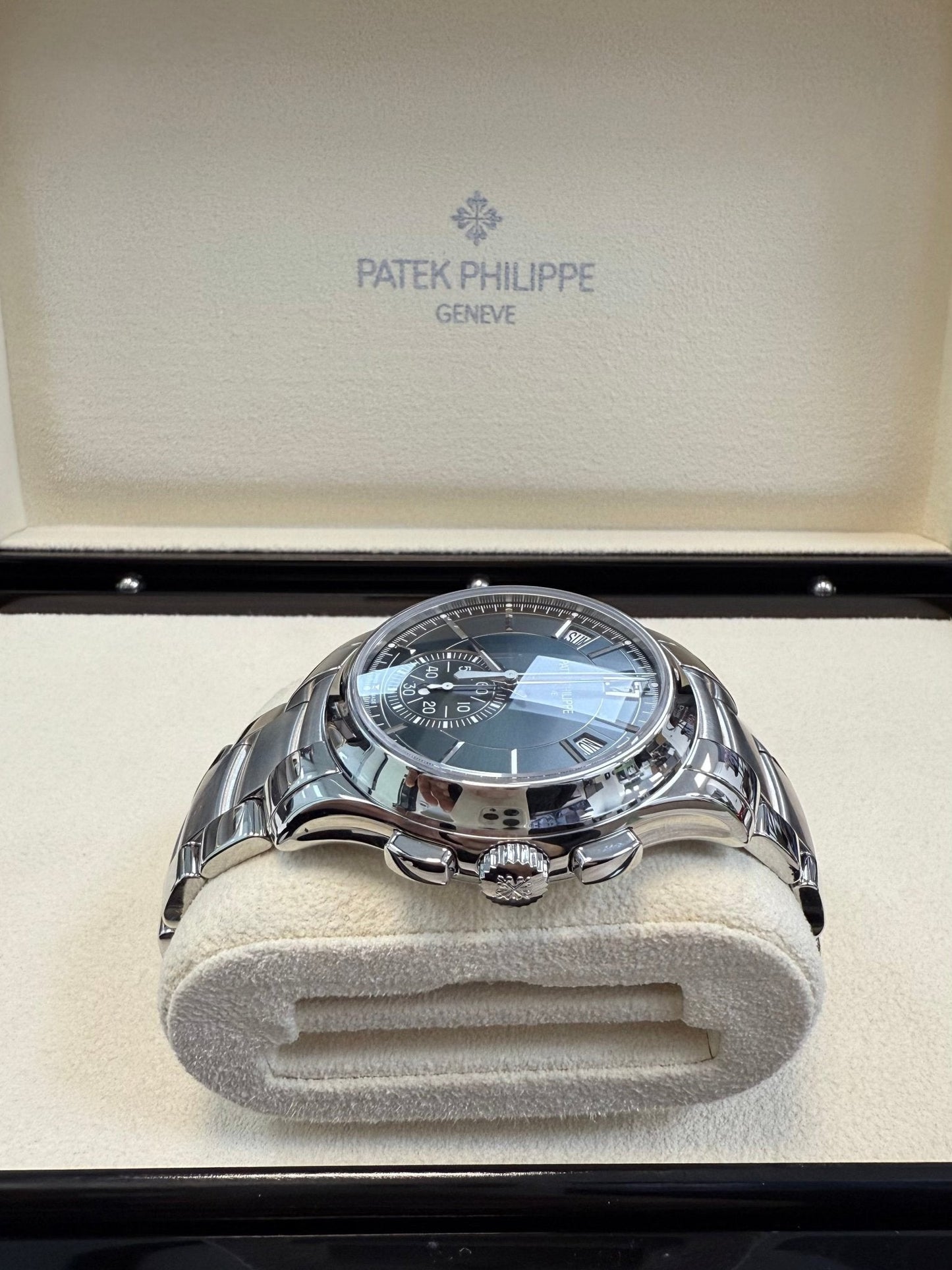 Patek Philippe Annual Calendar Complications Green Dial (Reference # 5905/1A-001)