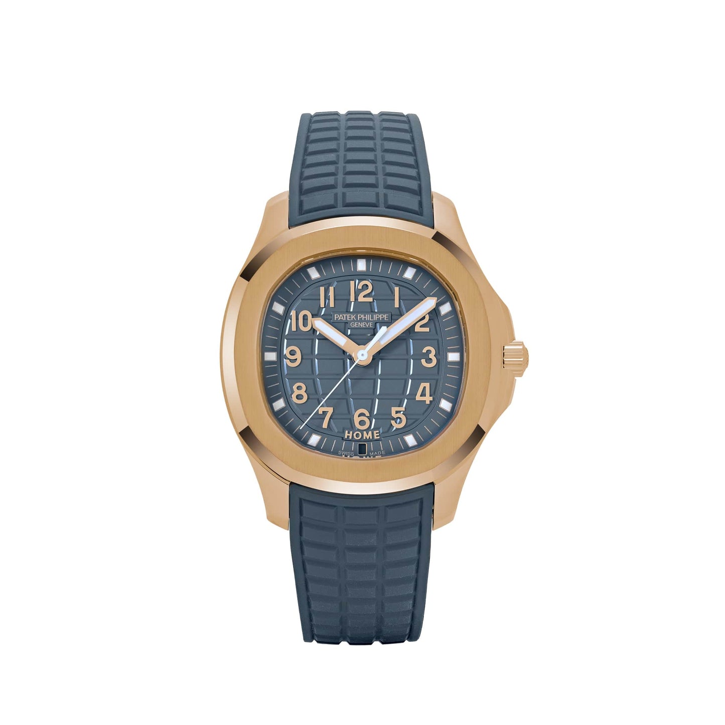 Patek Philippe Aquanaut 5269R-001 'Travel Time' Quartz Rose Gold Blue Dial
