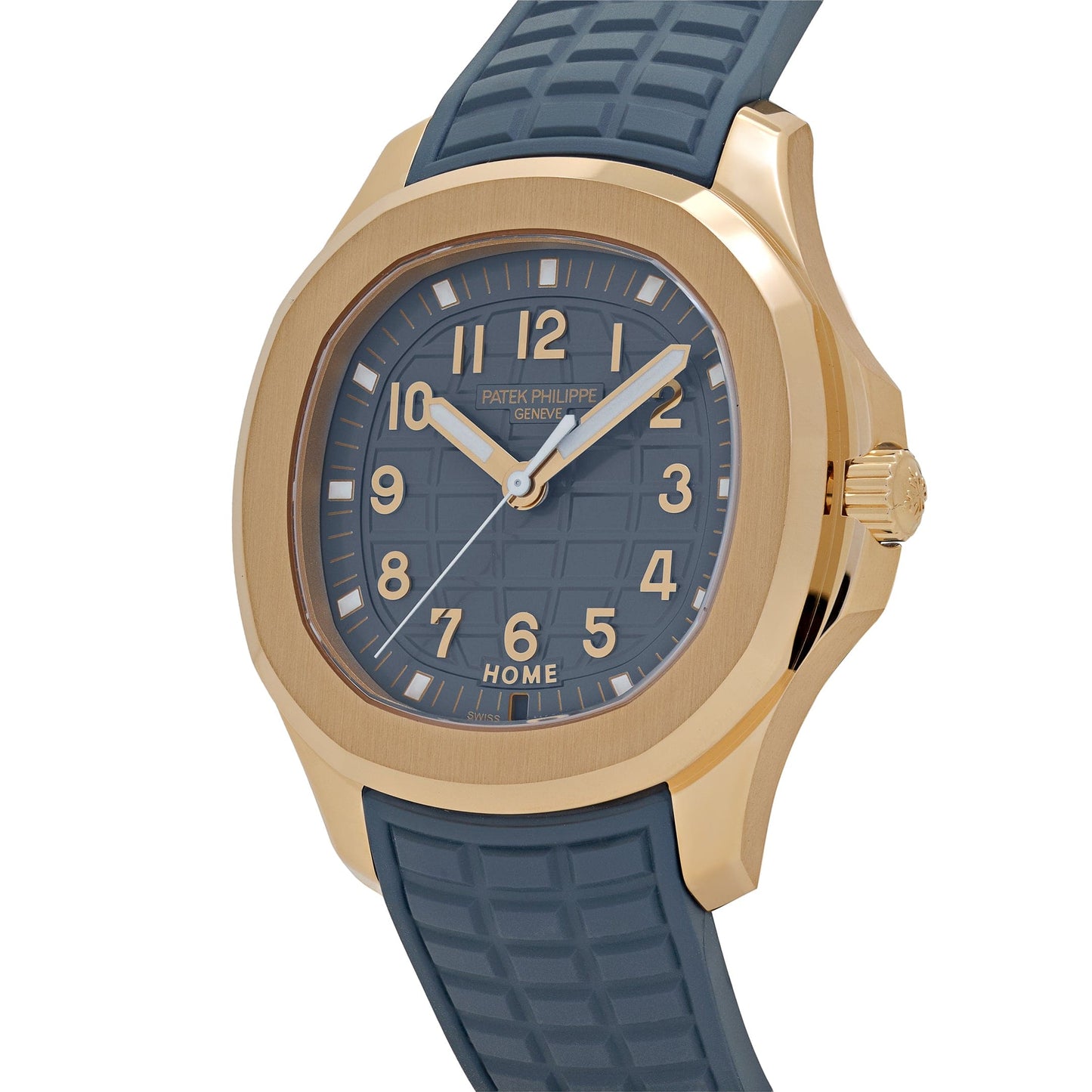 Patek Philippe Aquanaut 5269R-001 'Travel Time' Quartz Rose Gold Blue Dial