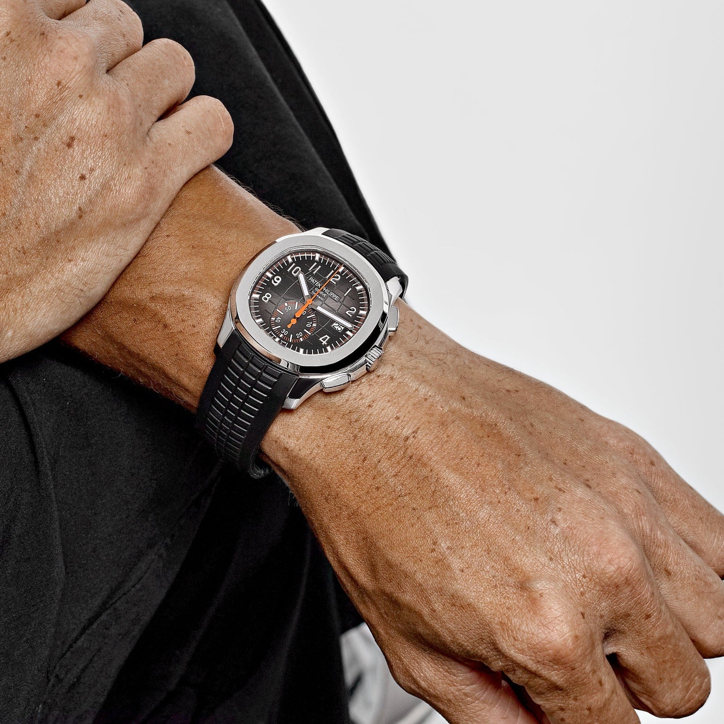 Patek Philippe Aquanaut Chronograph 5968A-001 'Tiffany & Co.' Stainless Steel Black Dial