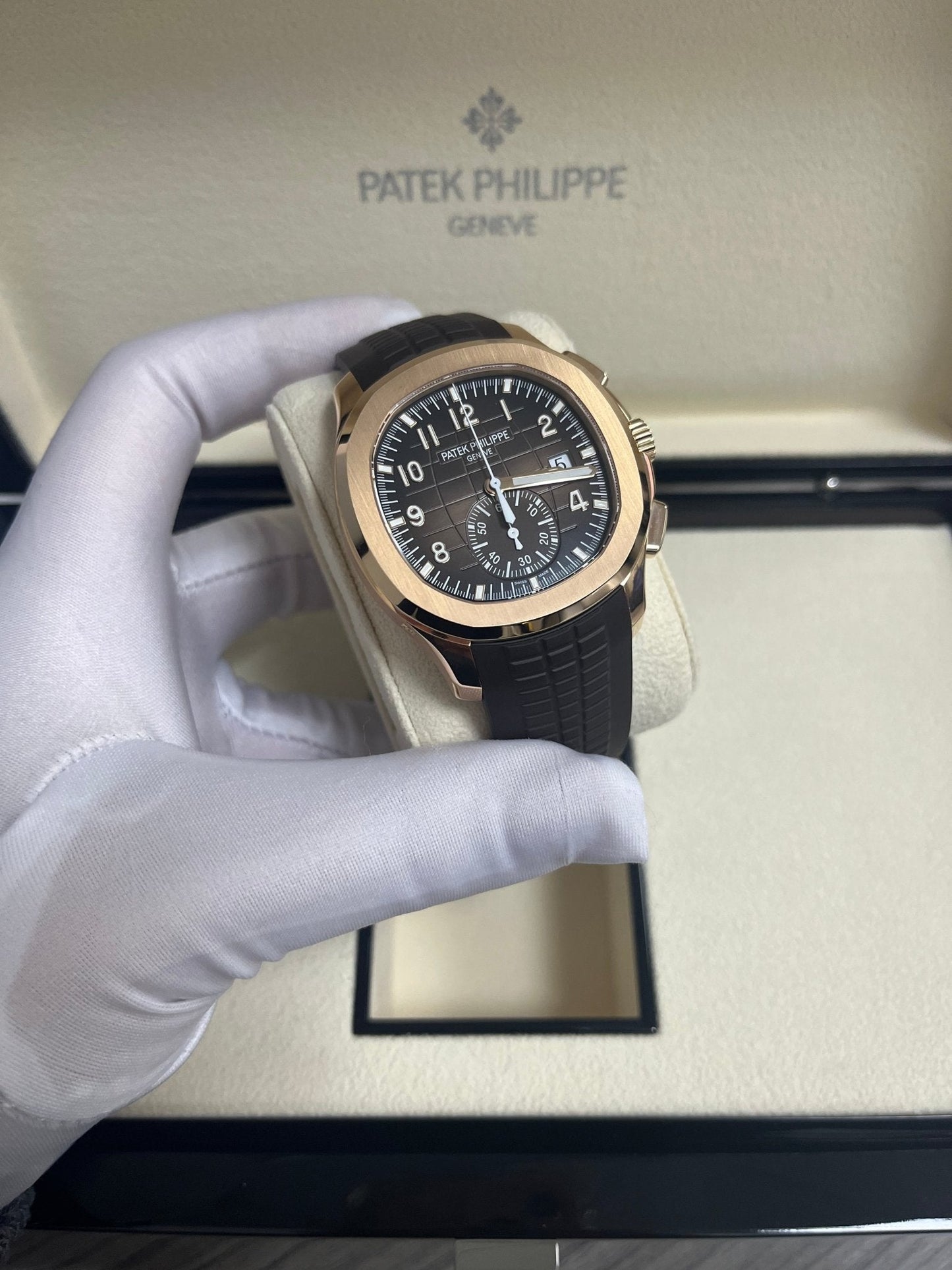 Patek Philippe Aquanaut Chronograph (Ref# 5968R-001)