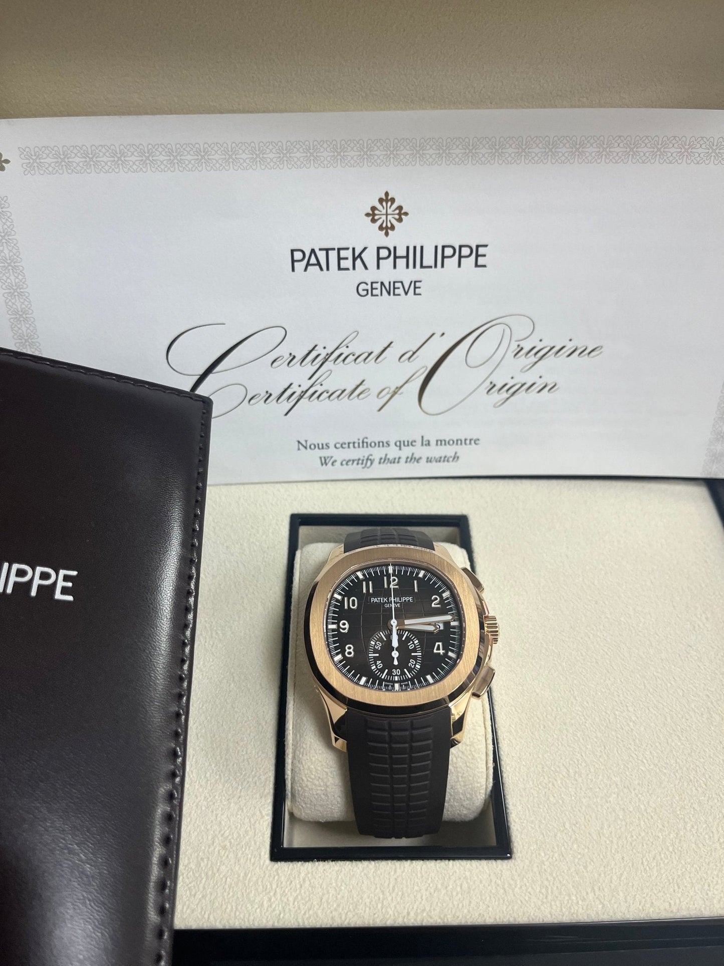 Patek Philippe Aquanaut Chronograph (Ref# 5968R-001)