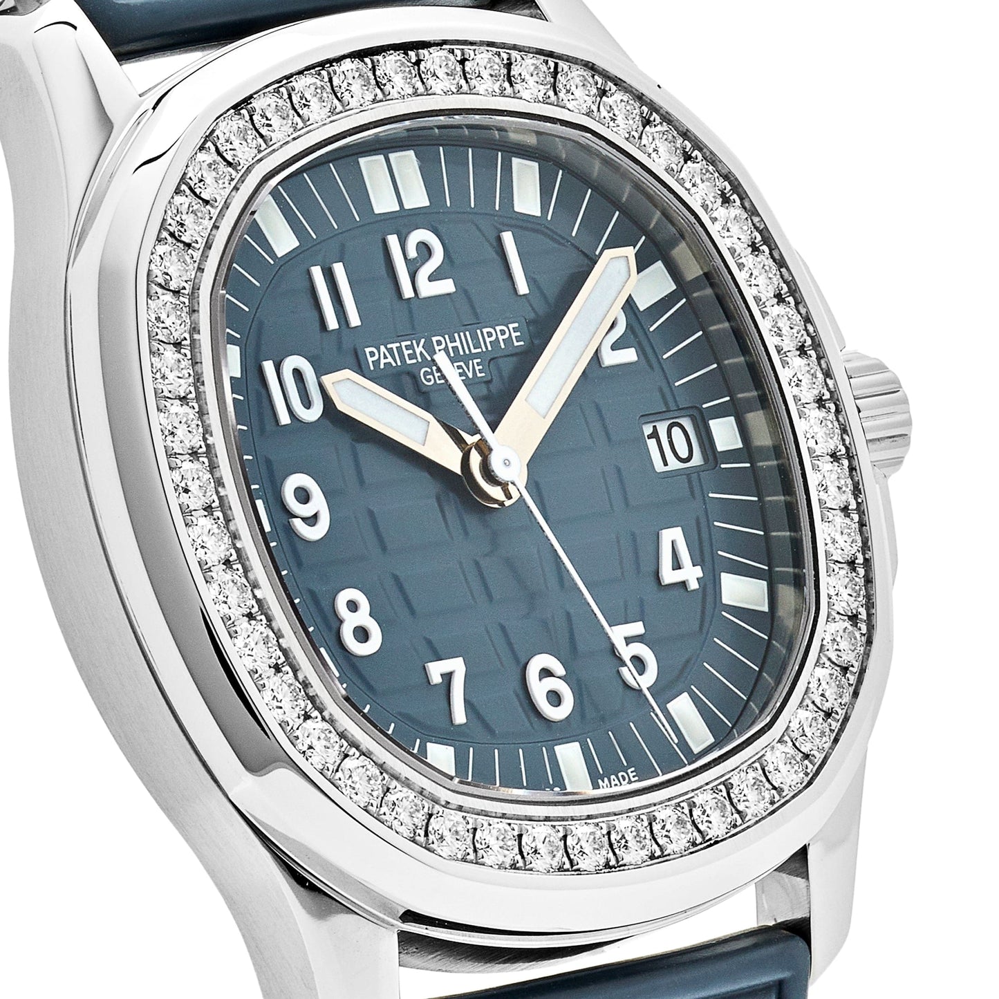 Patek Philippe Aquanaut Luce 5067A-025 'Ladies' Stainless Steel Blue Dial