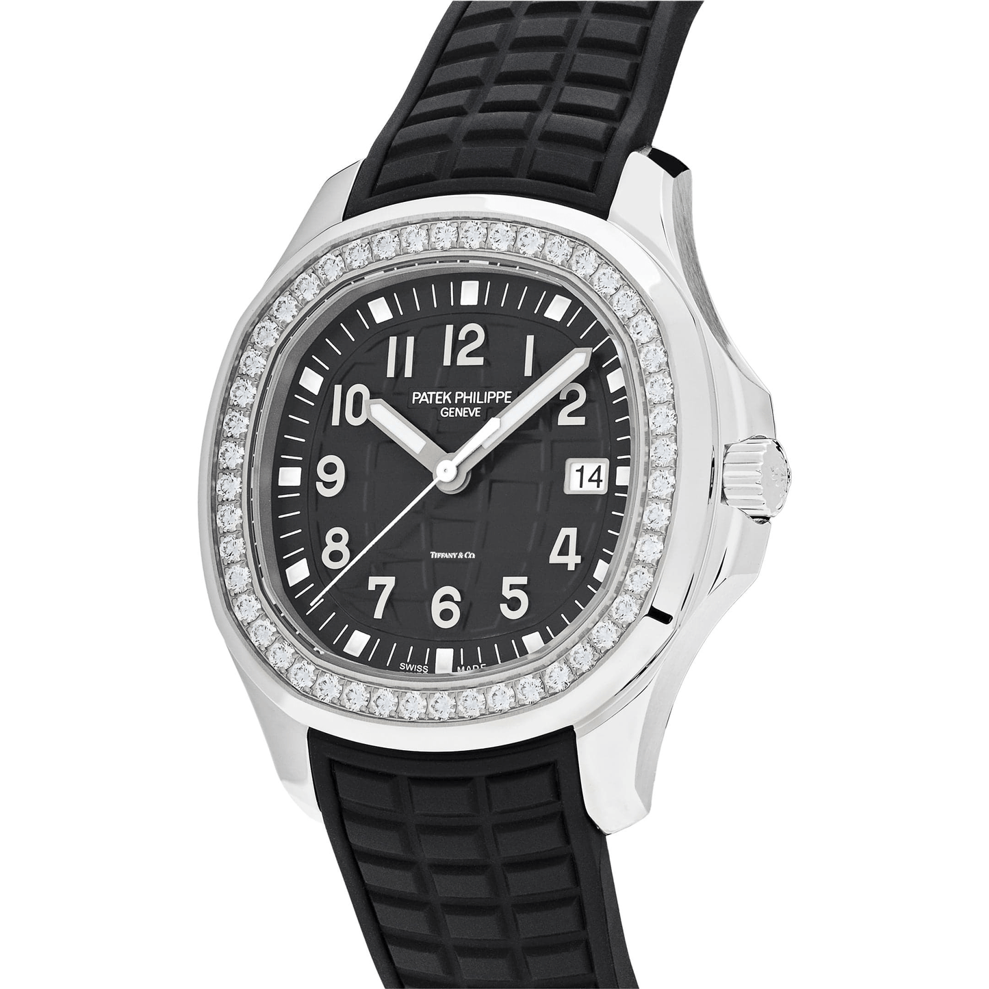 Patek Philippe Aquanaut Luce 5267/200A-001 'Ladies Tiffany & Co.' Black Dial Diamond Bezel