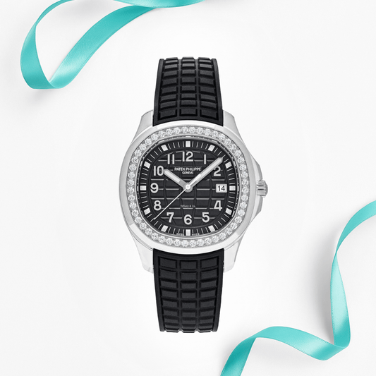 Patek Philippe Aquanaut Luce 5267/200A-001 'Ladies Tiffany & Co.' Black Dial Diamond Bezel