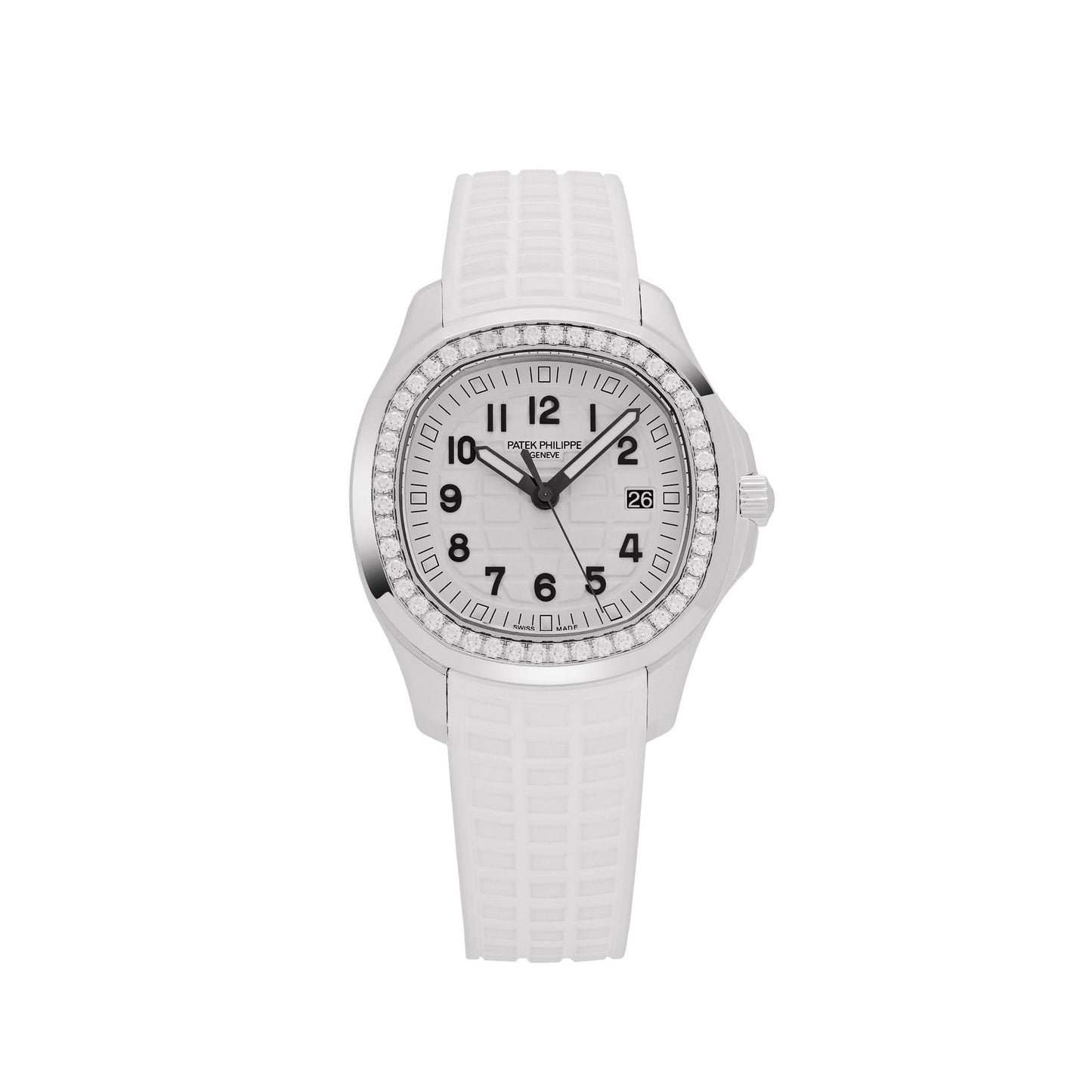 Patek Philippe Aquanaut Luce 5267/200A-010 Stainless Steel White Dial Diamond Bezel (2025)