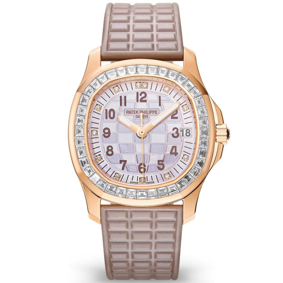 Patek Philippe Aquanaut Luce Haute Joaillerie 35mm 5072R-001 Mother Of Pearl Dial