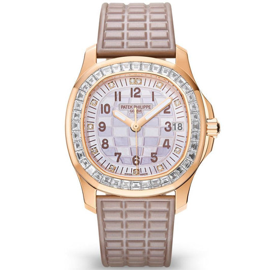 Patek Philippe Aquanaut Luce Haute Joaillerie 35mm 5072R-001 Mother Of Pearl Dial