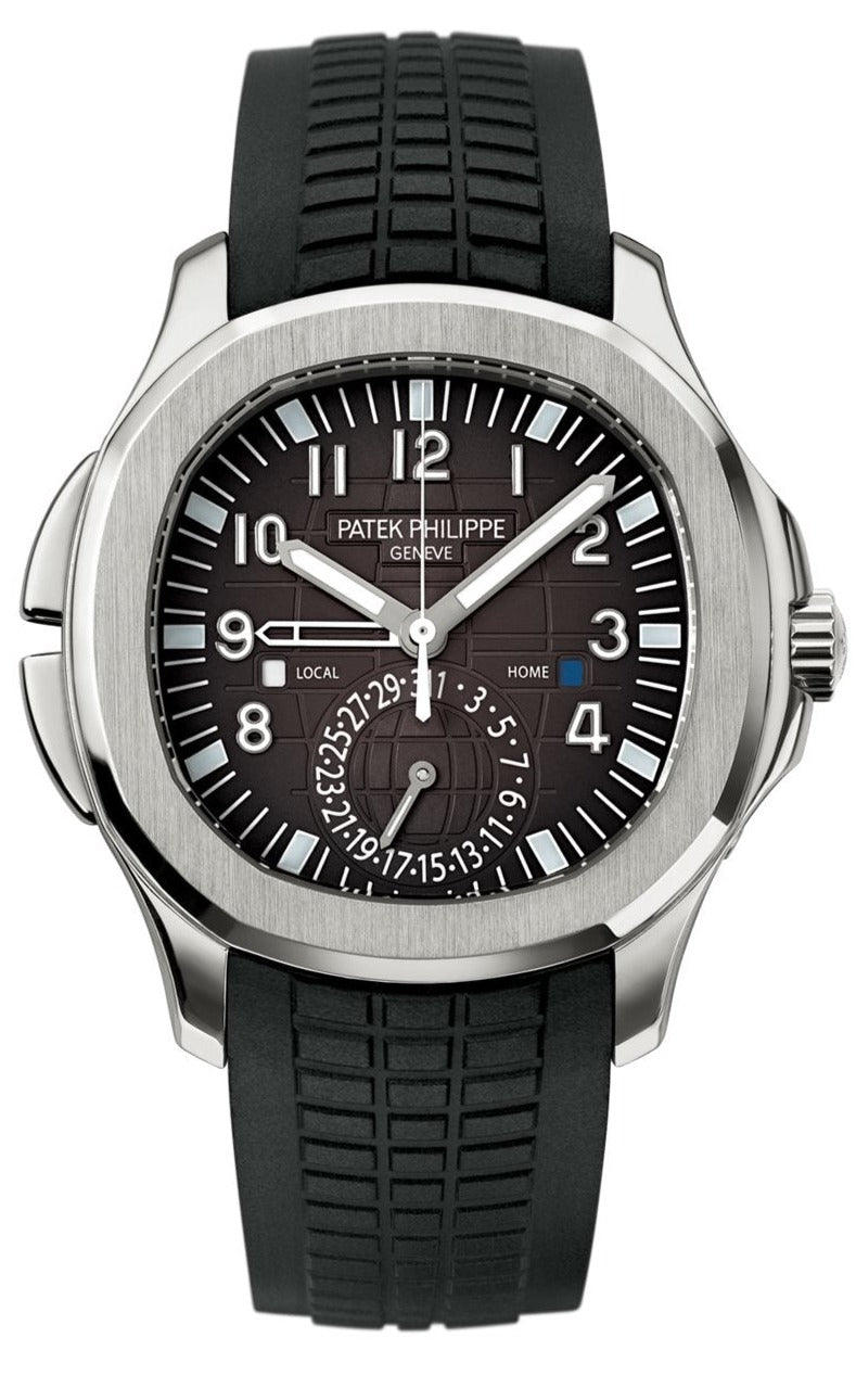 Patek Philippe Aquanaut Stainless Steel/ Dual Time (Ref#5164A-001)