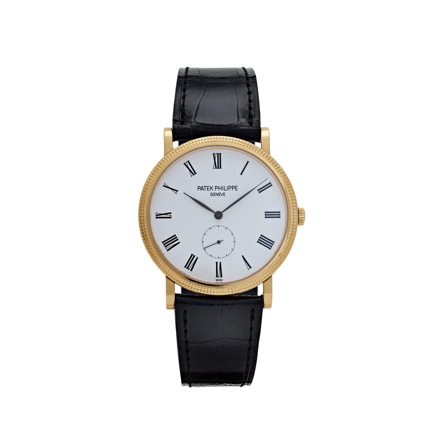Patek Philippe Calatrava 5119J-001 Yellow Gold White Dial