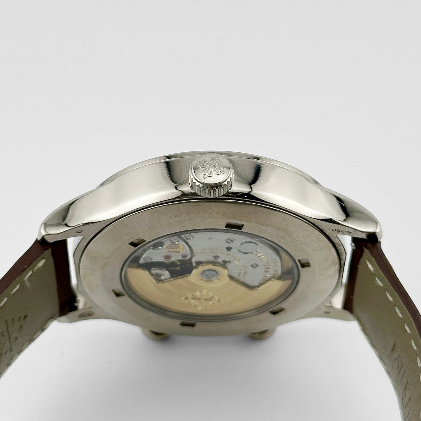 Patek Philippe Calatrava 5524G-001 'Pilot' Travel Time White Gold Blue Dial