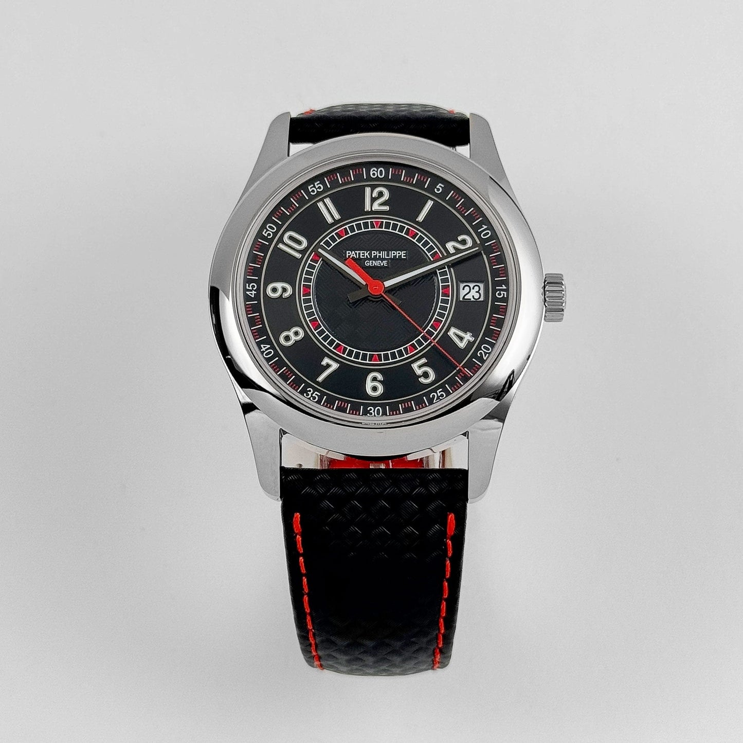 Patek Philippe Calatrava 6007G-010 White Gold Red Accents (2024)