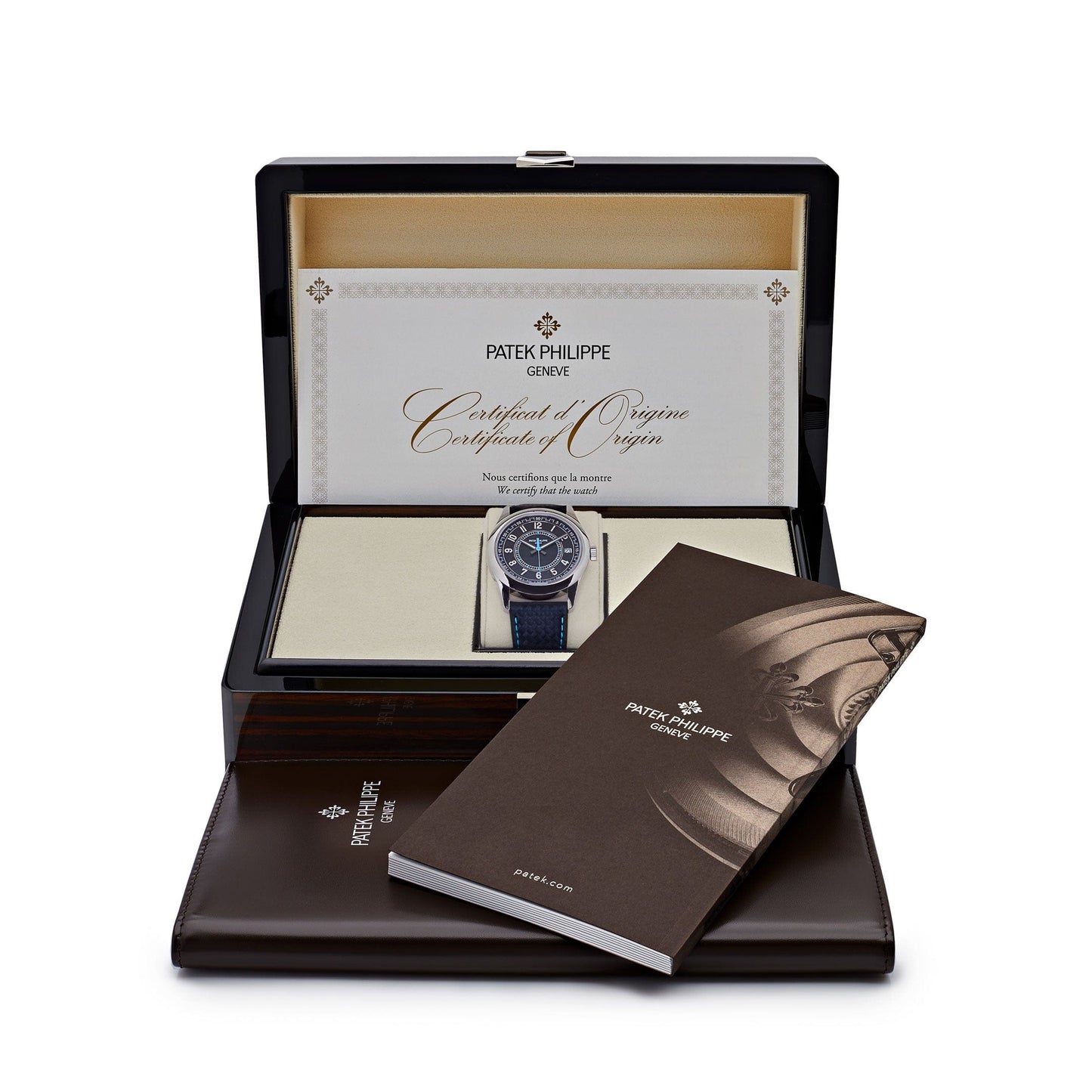 Patek Philippe Calatrava 6007G-011 White Gold Blue Accents (2025)