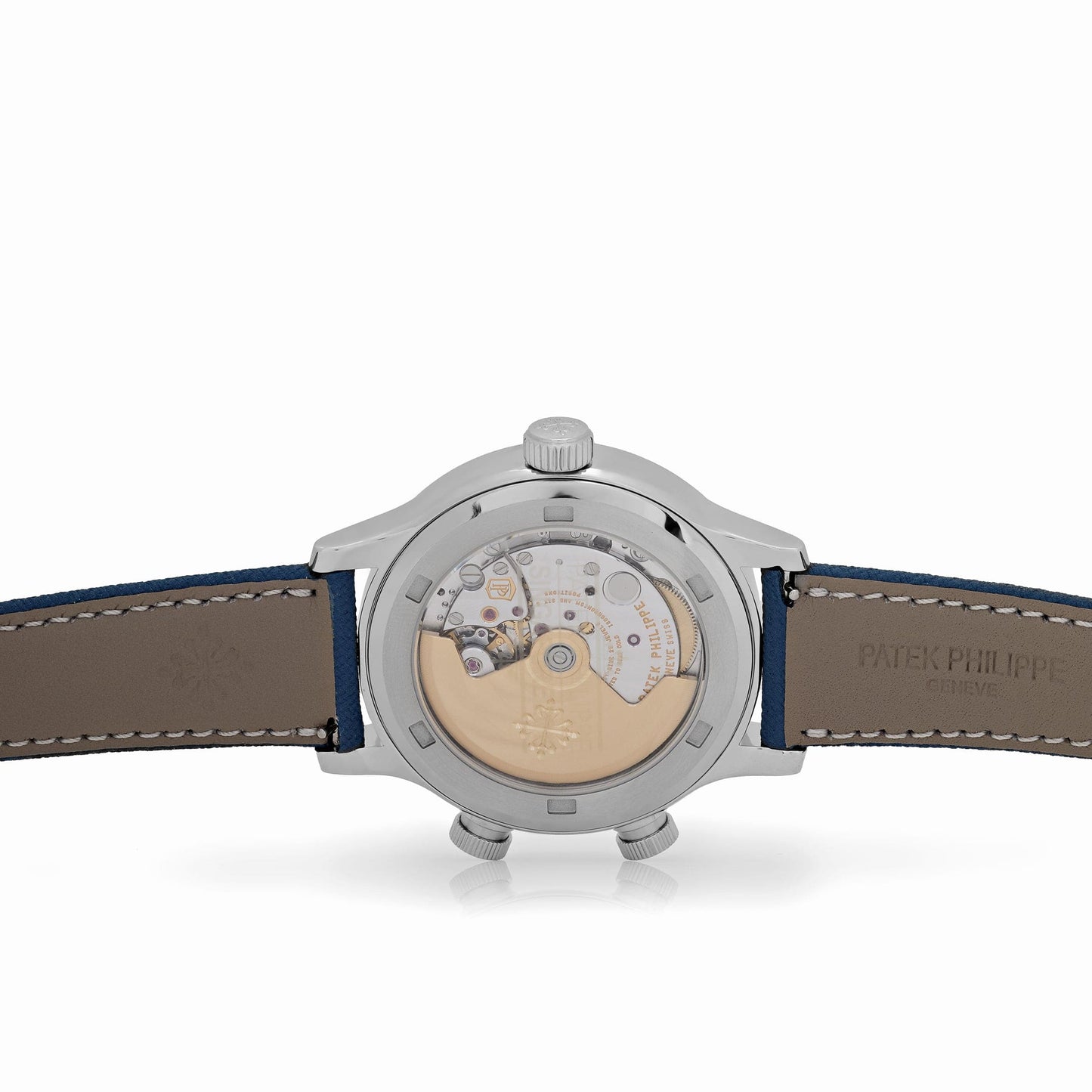 Patek Philippe Calatrava 7234A-001 'Pilot' Travel Time Stainless Steel Blue-Grey Dial Singapore Edition (2019)