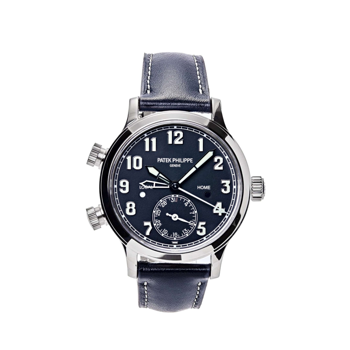 Patek Philippe Calatrava 7234G-001 'Pilot' Travel Time White Gold