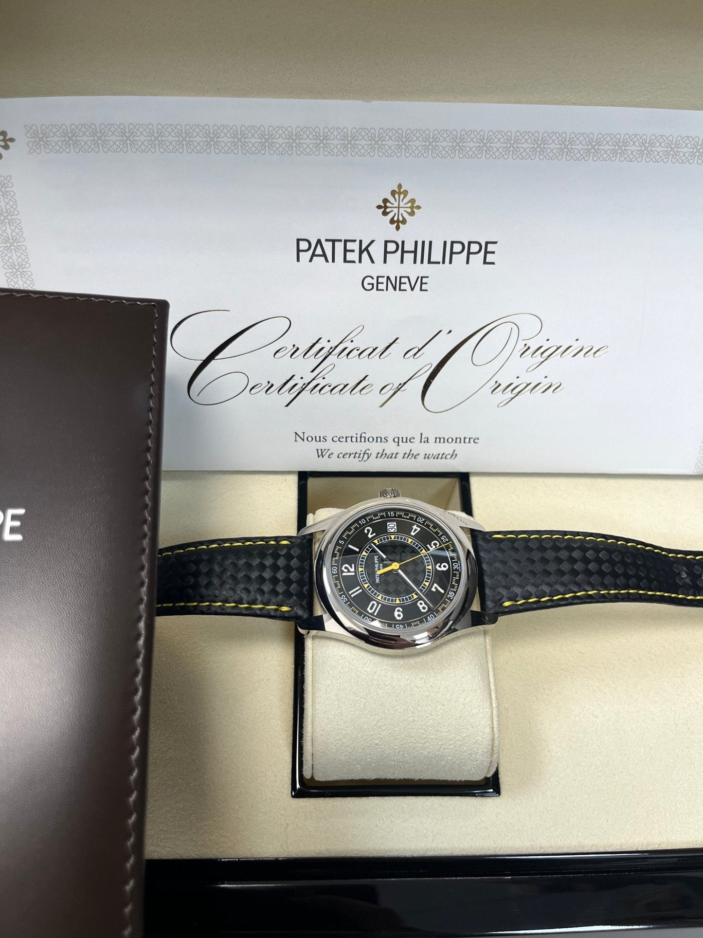 Patek Philippe Calatrava Date Sweep Seconds (Ref# 6007G-001)
