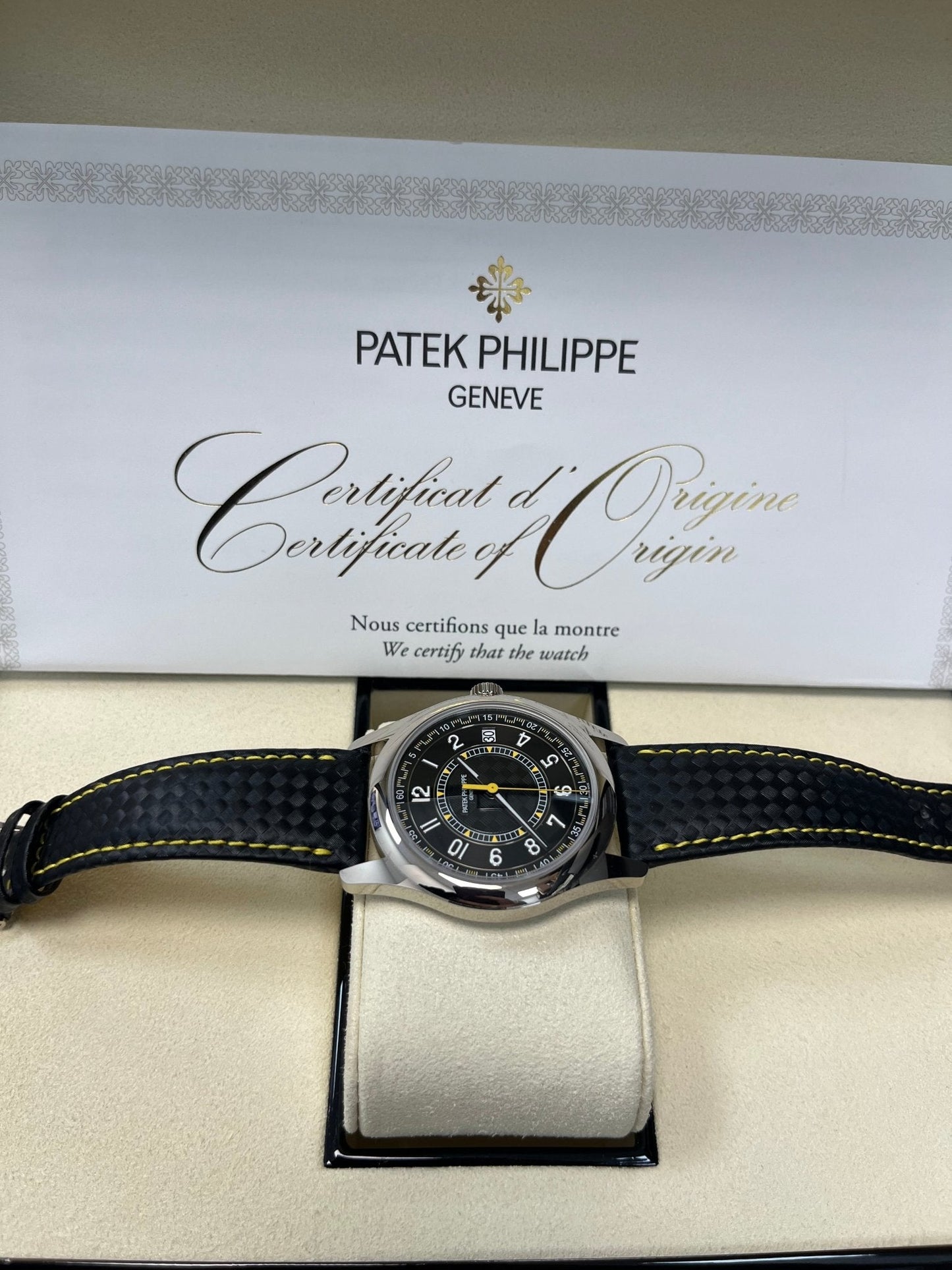 Patek Philippe Calatrava Date Sweep Seconds (Ref# 6007G-001)