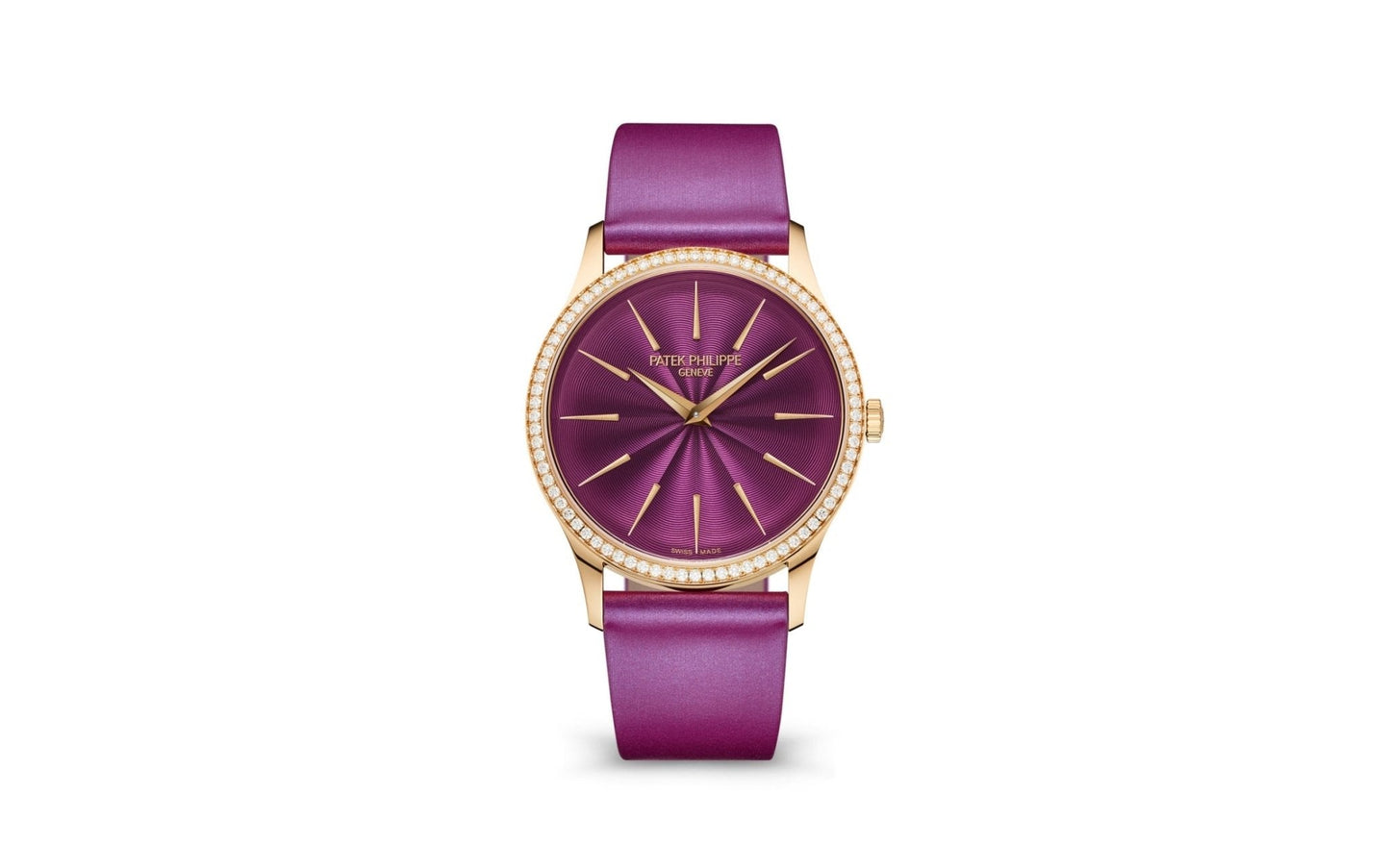 Patek Philippe Calatrava Ladies Lacquered Purple (Ref# 4997/200R-001)