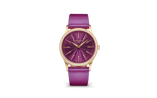 Patek Philippe Calatrava Ladies Lacquered Purple (Ref# 4997/200R-001)