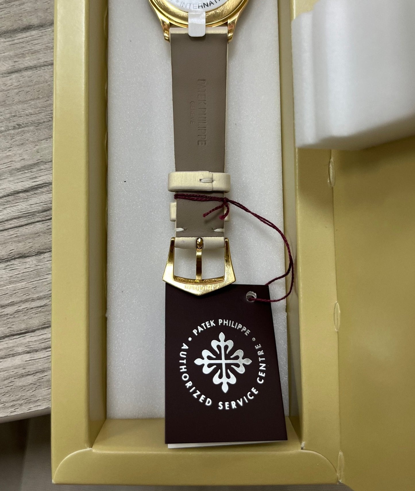 Patek Philippe Calatrava Rose Gold Cream Dial 4897R-010 Watch Only