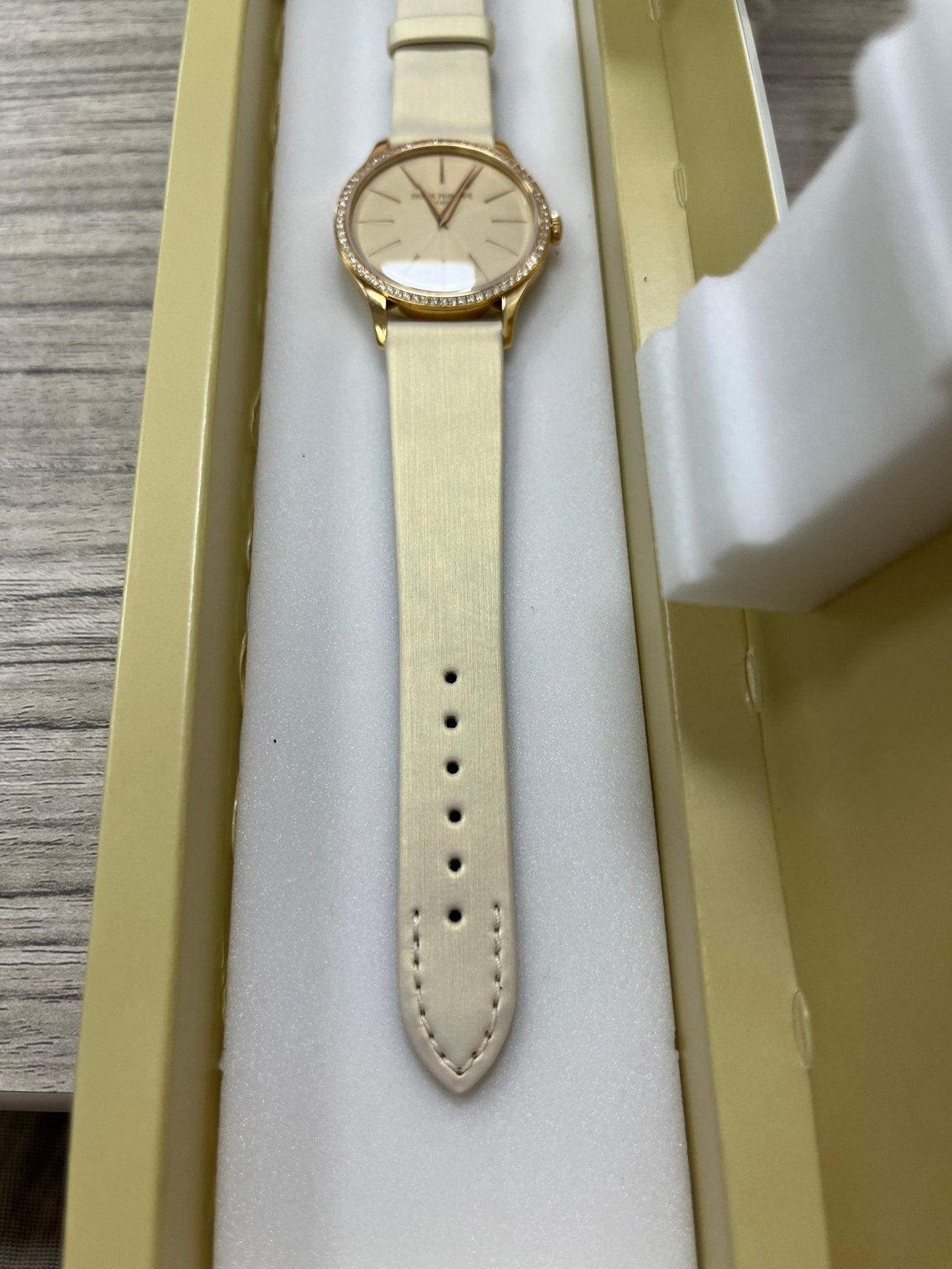 Patek Philippe Calatrava Rose Gold Cream Dial 4897R-010 Watch Only