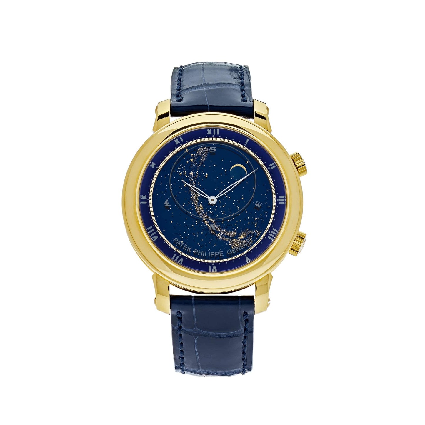 Patek Philippe Celestial Grand Complications 5102J-001 Sky Chart Yellow Gold Blue Dial
