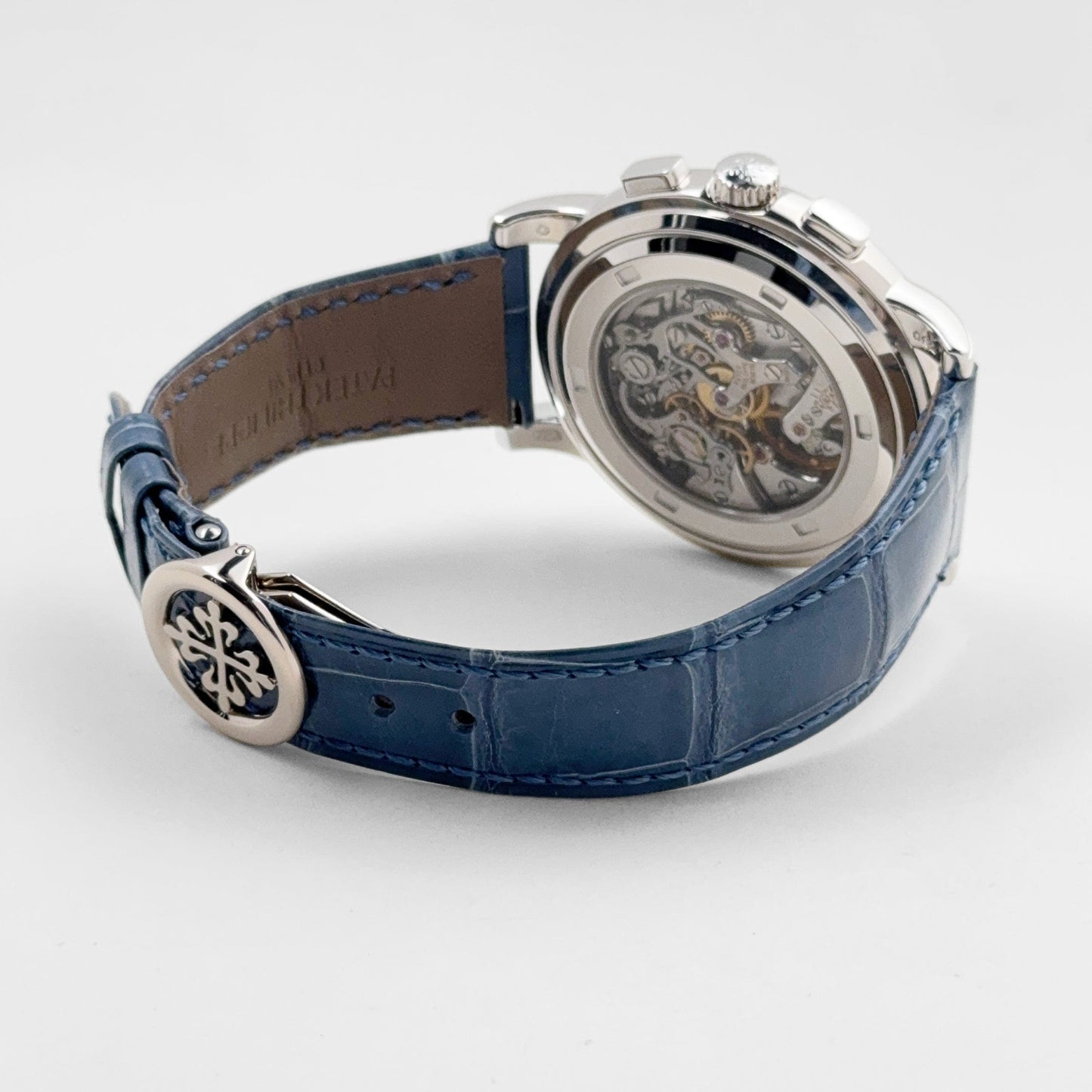 Patek Philippe Complications 5070G-001 Annual Calendar Chronograph White Gold Silver Dial (2003)