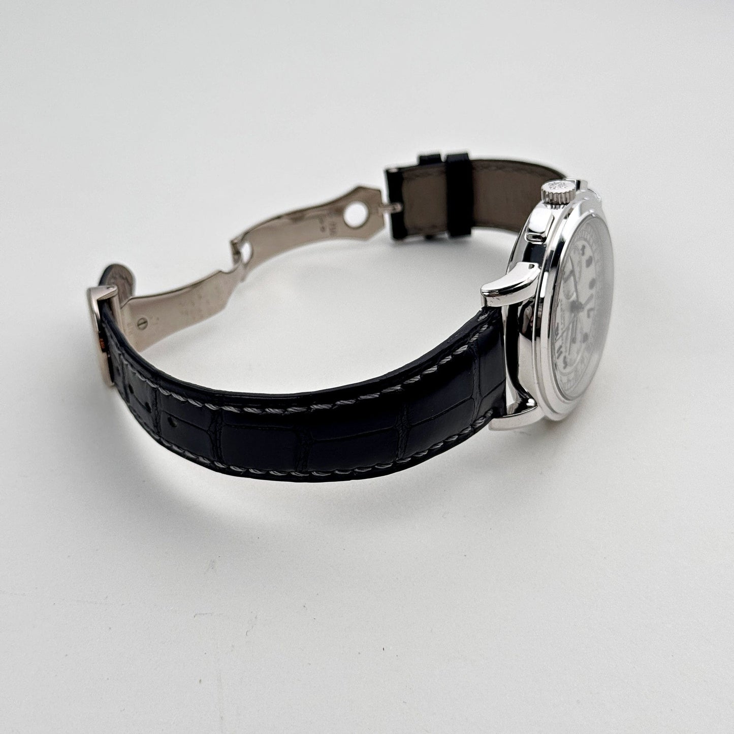 Patek Philippe Complications 5070G-001 Annual Calendar Chronograph White Gold Silver Dial (2007)