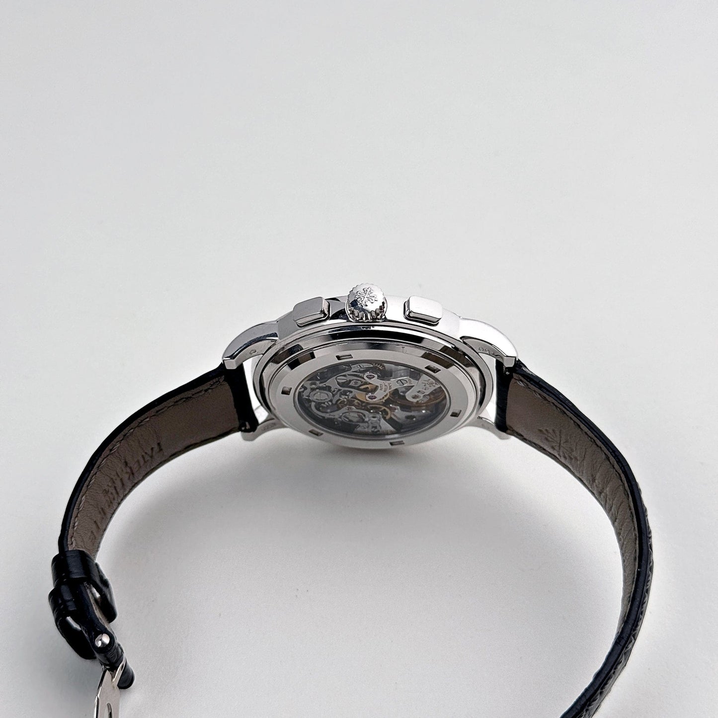 Patek Philippe Complications 5070G-001 Annual Calendar Chronograph White Gold Silver Dial (2007)