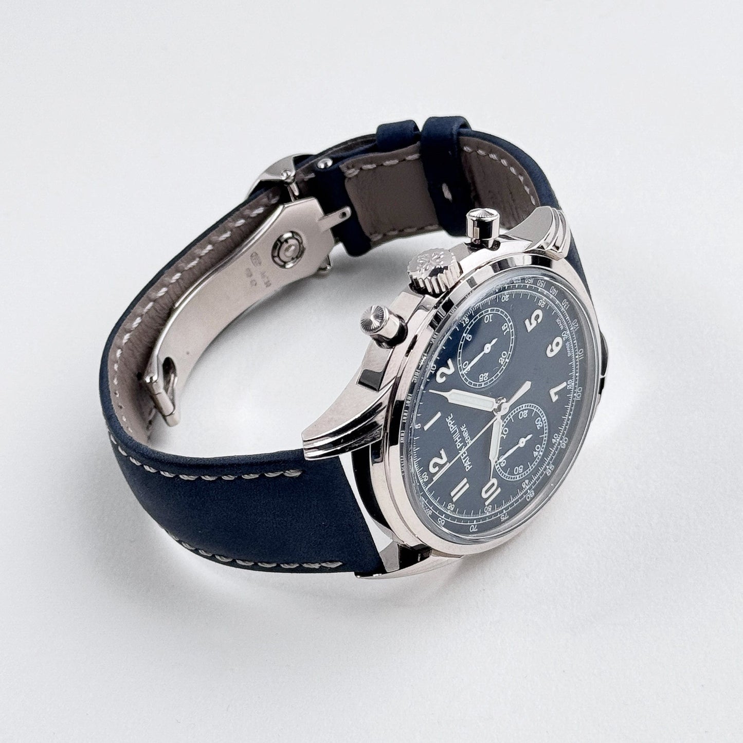 Patek Philippe Complications 5172G-001 Chronograph White Gold Blue Dial (2020)