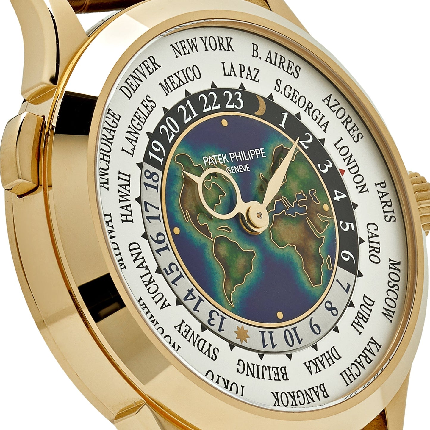 Patek Philippe Complications 5231J-001 World Time Yellow Gold