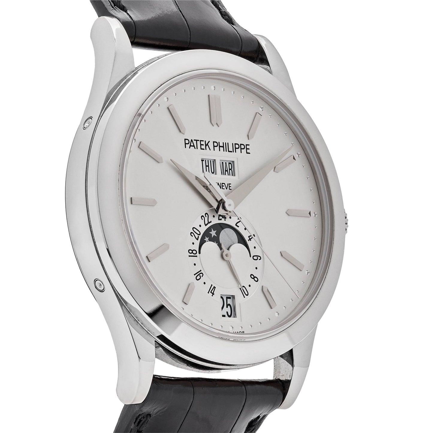 Patek Philippe Complications 5396G-011 Annual Calendar Moon Phases White Gold (2019)