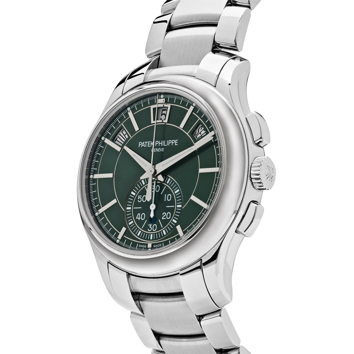 Patek Philippe Complications 5905/1A-001 Annual Calendar Flyback Chronograph Green Dial