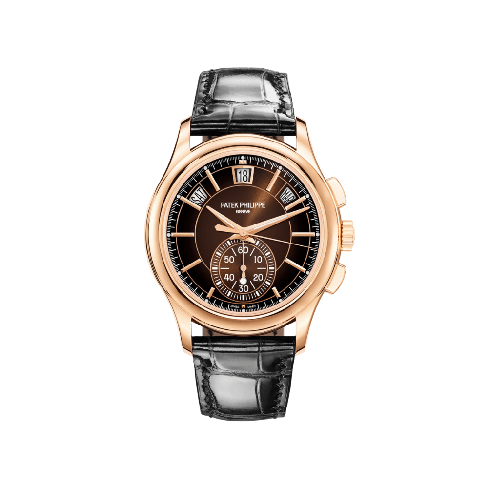 Patek Philippe Complications 5905R-001 Annual Calendar Flyback Chronograph Rose Gold Brown Dial