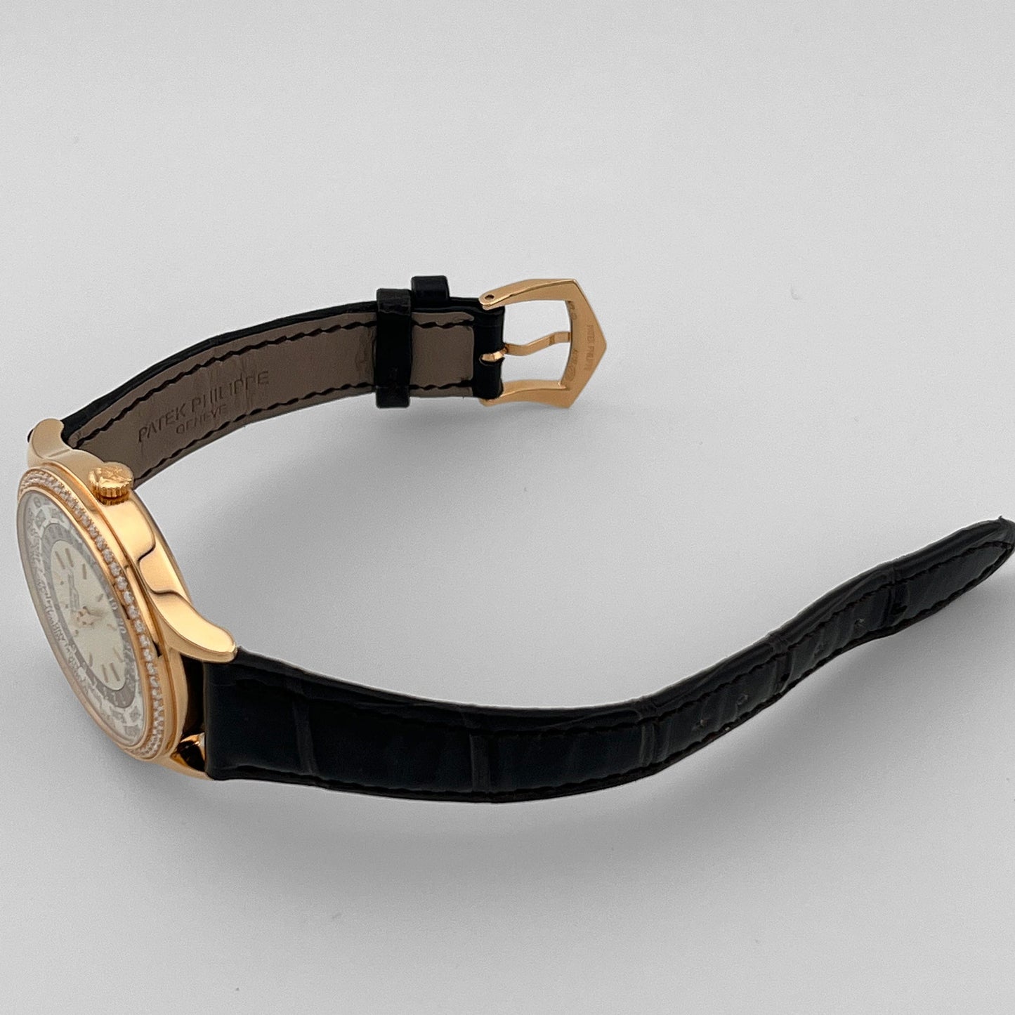 Patek Philippe Complications 7130R-013 Rose Gold White Dial Diamond Bezel (2022)