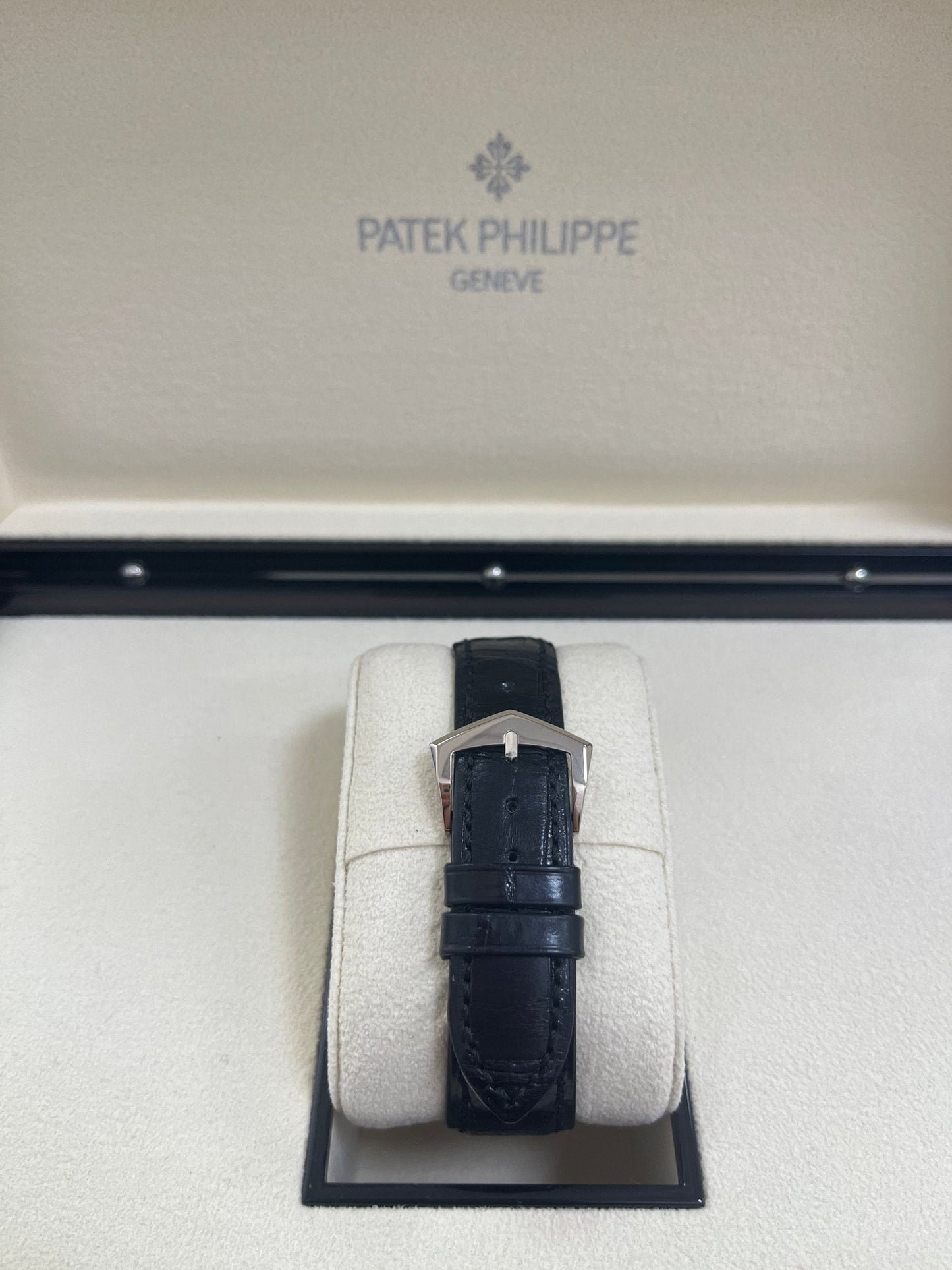 Patek Philippe Complications Annual Calendar Moon Phases (Ref# 5205G-013)