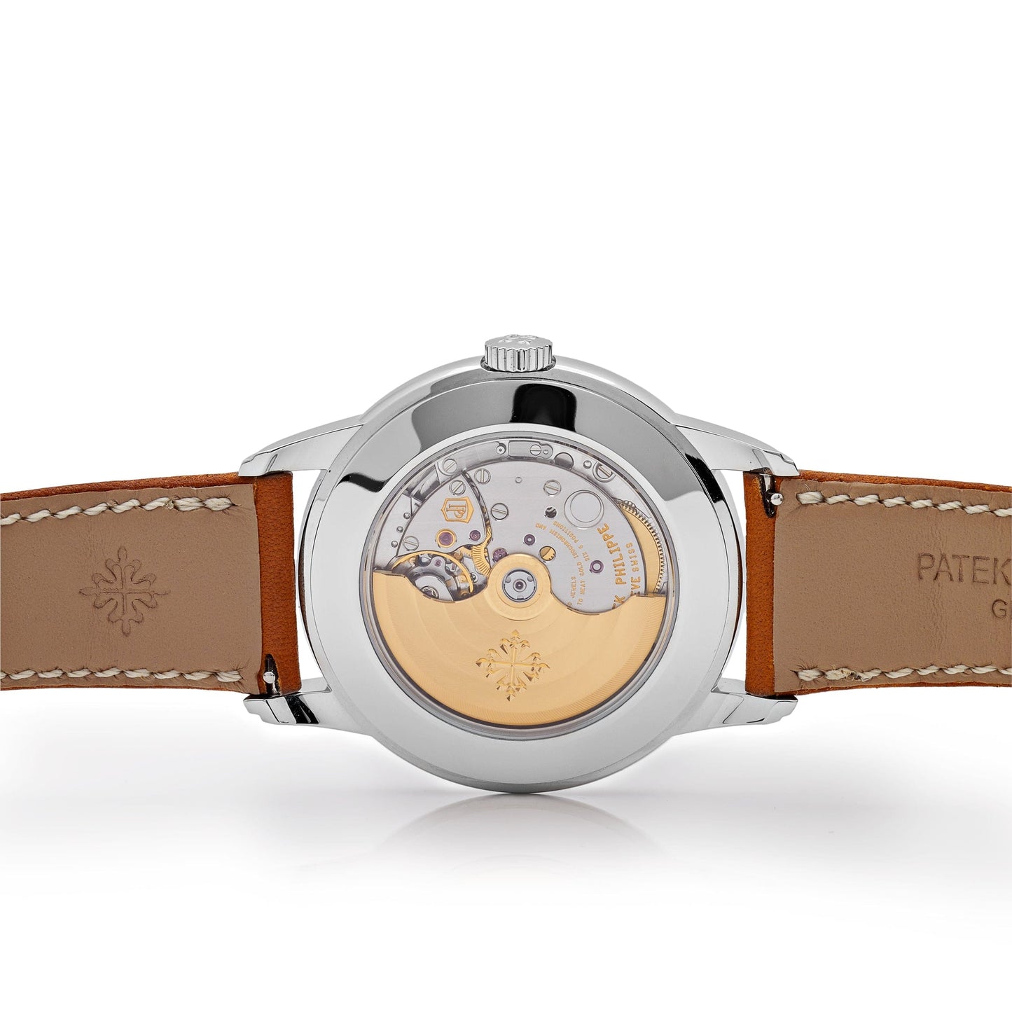 Patek Philippe Complications Calatrava 5212A-001 Weekly Calendar Stainless Steel Silver Opaline Dial