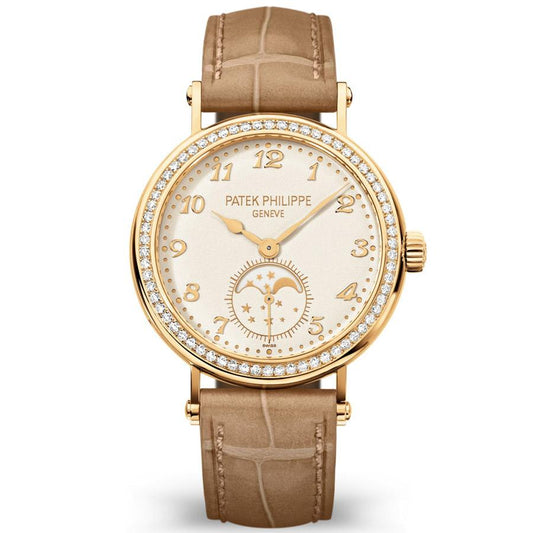 Patek Philippe Complications Moon Phases 33mm 7121J-001 Silver Dial