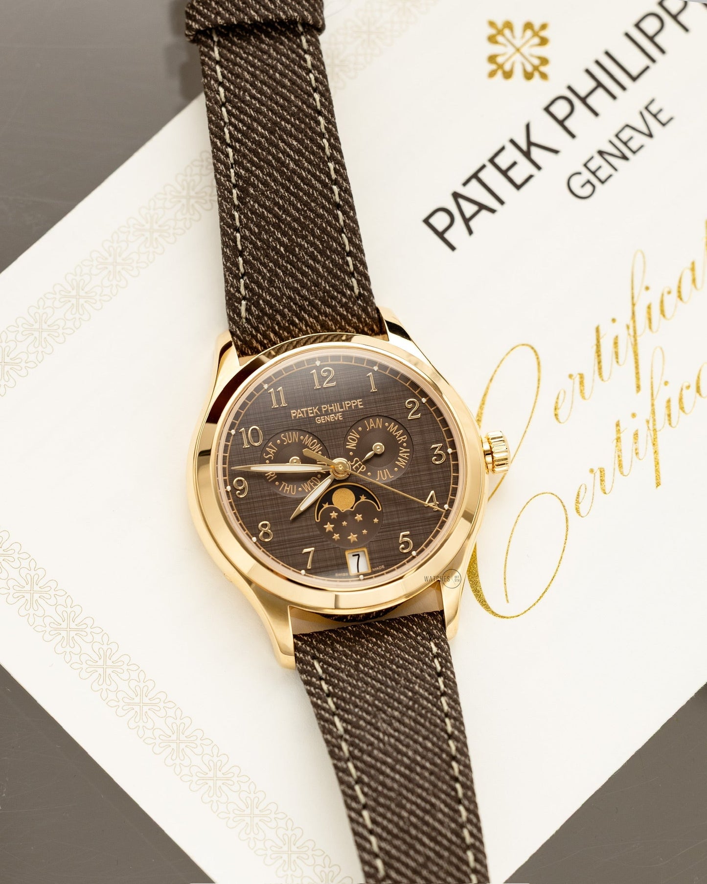Patek Philippe Complications New 2025 Release 4946R-001 Complications Chestnut Dial Rose Gold