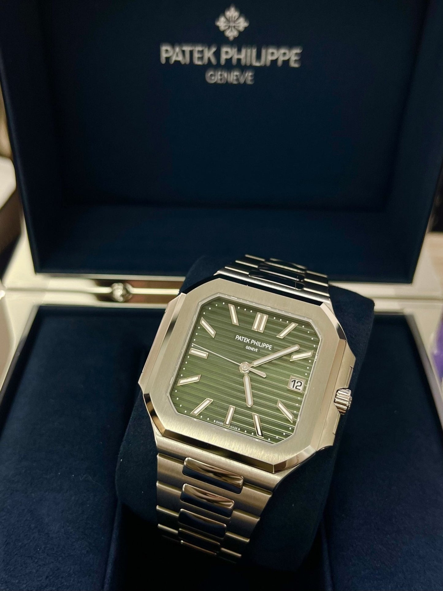 Patek Philippe Cubitus Green Dial 5821/1A