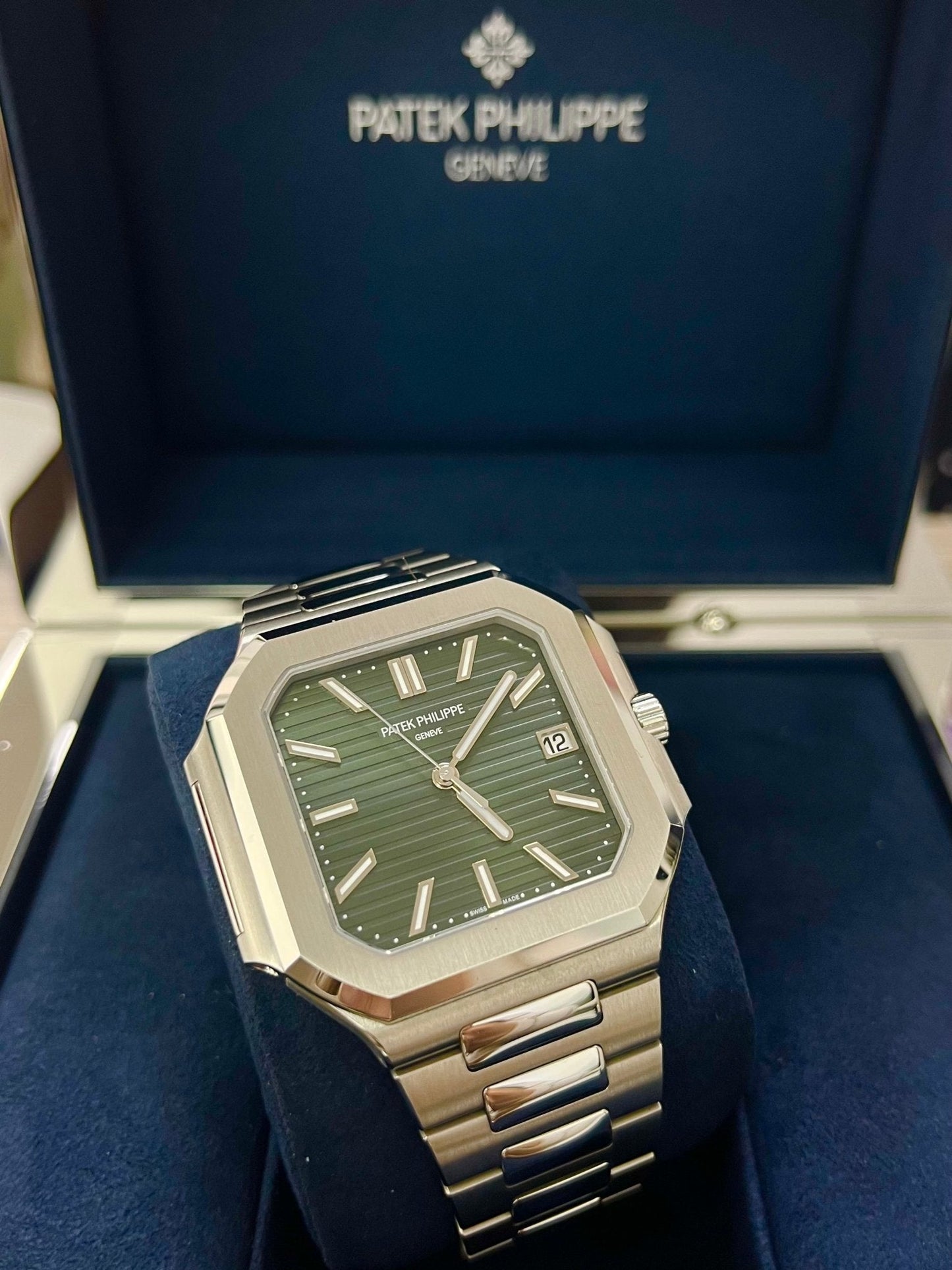Patek Philippe Cubitus Green Dial 5821/1A