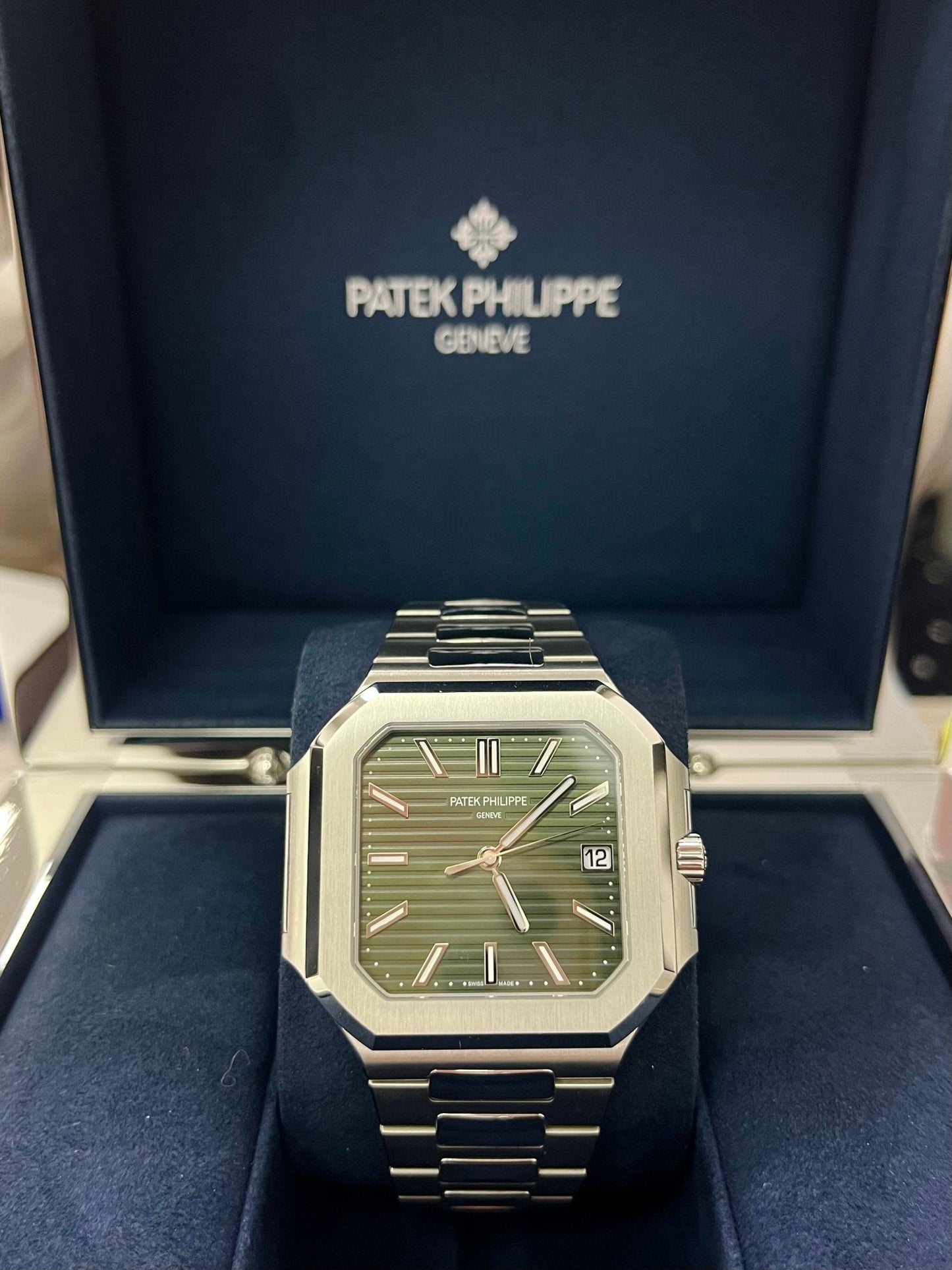 Patek Philippe Cubitus Green Dial 5821/1A
