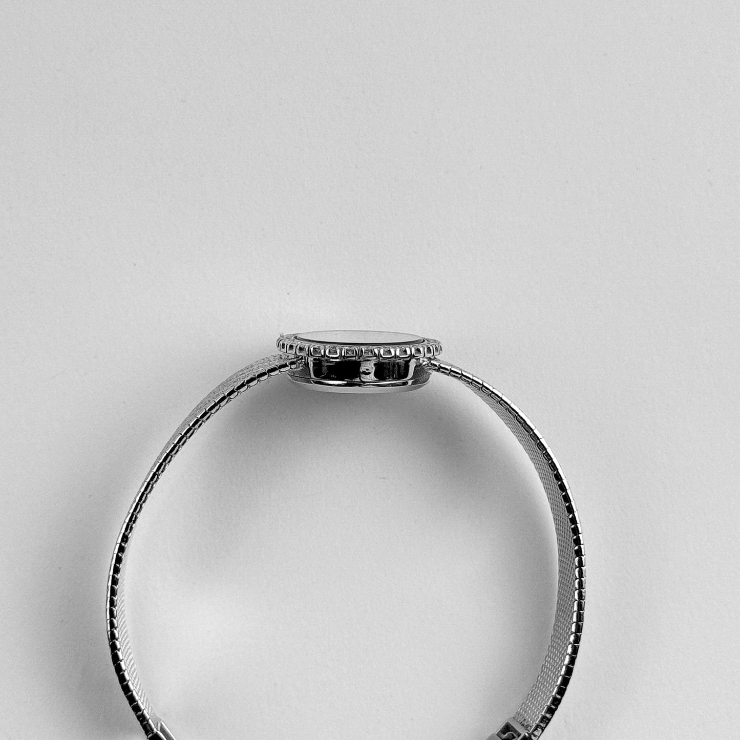 Patek Philippe Ellipse 4177 White Gold Blue Dial Diamond Bezel