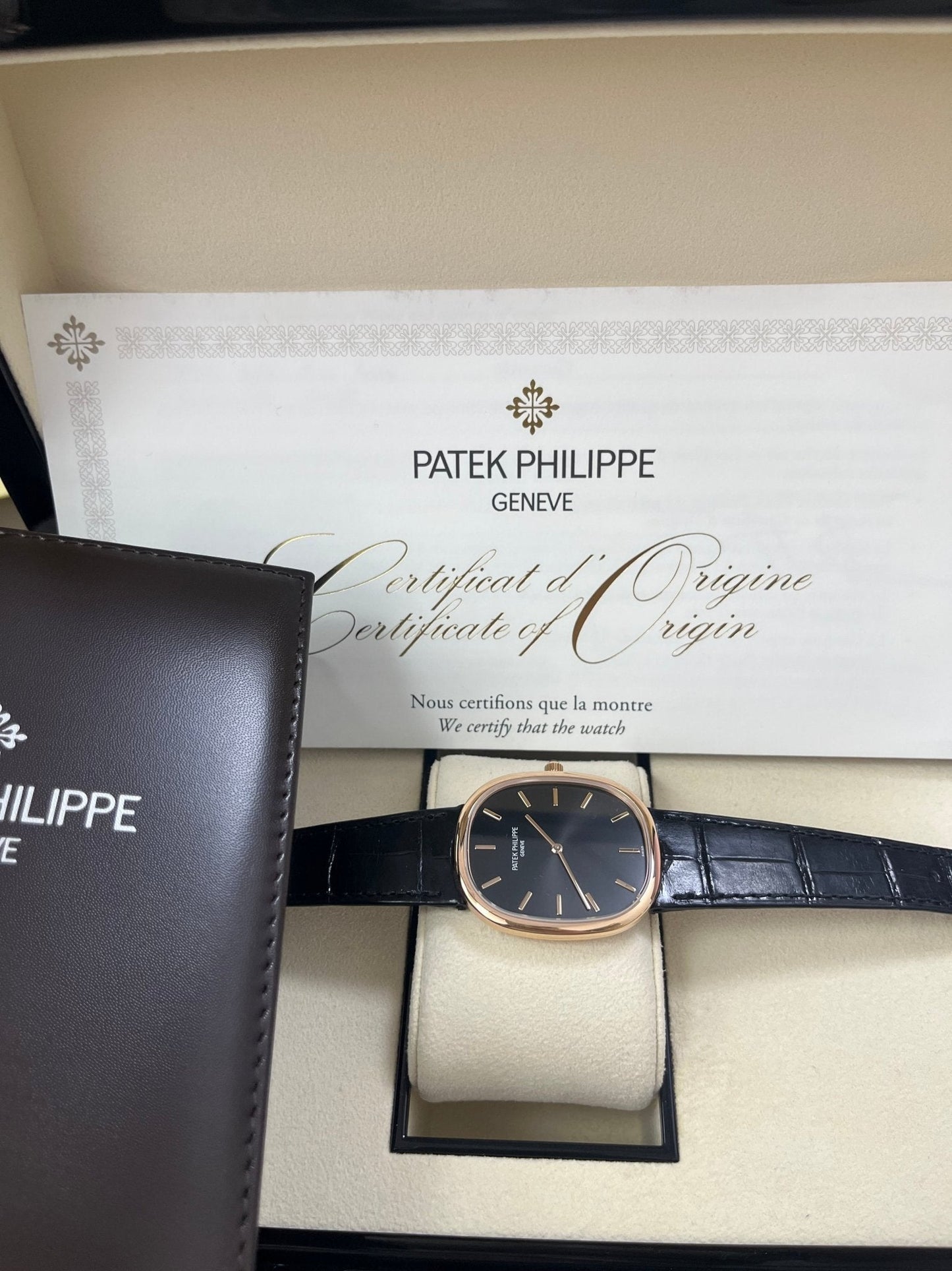 Patek Philippe Golden Ellipse (Ref# 5738R-001)