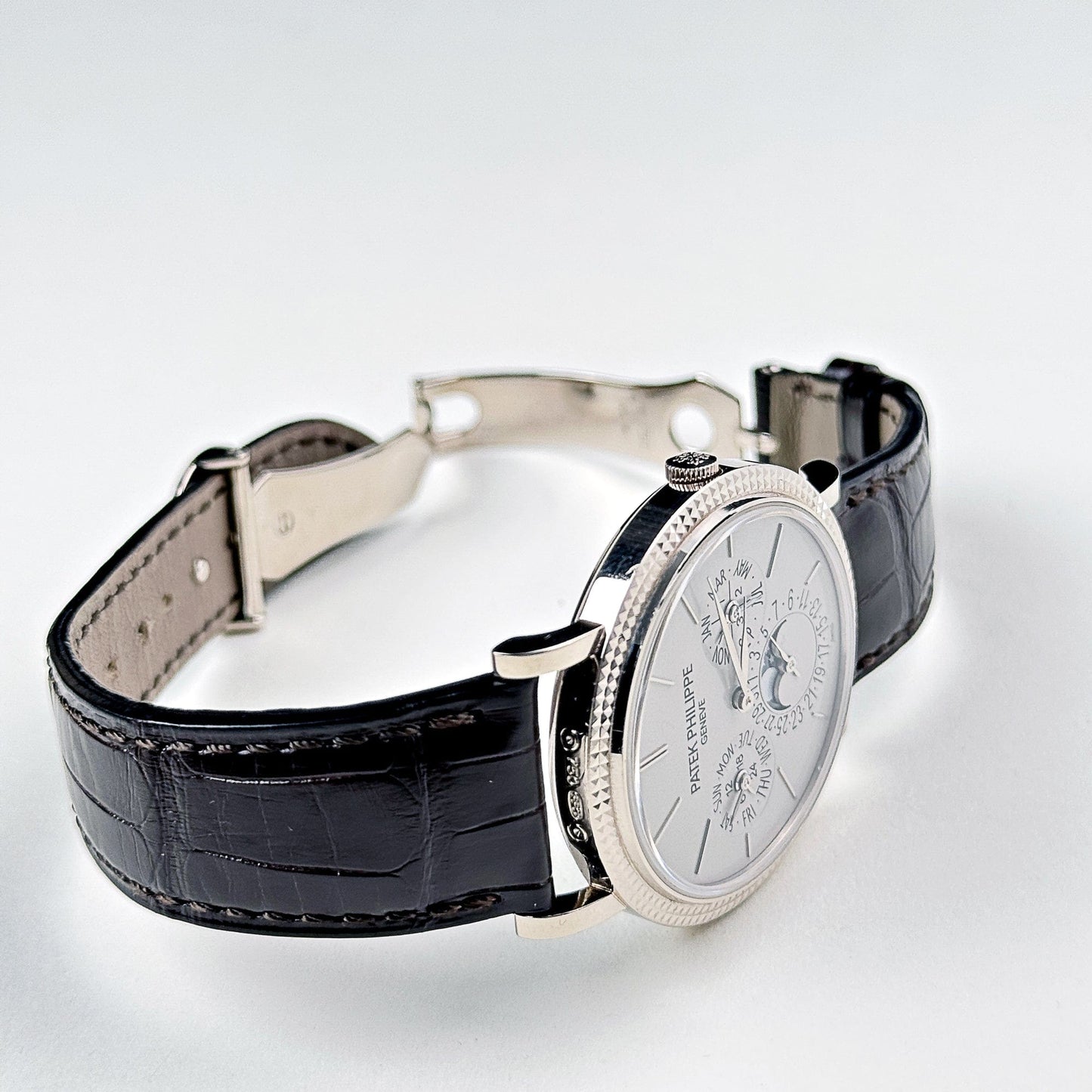 Patek Philippe Grand Complications 5139G-001 Perpetual Calendar White Gold Silver Dial (2008)