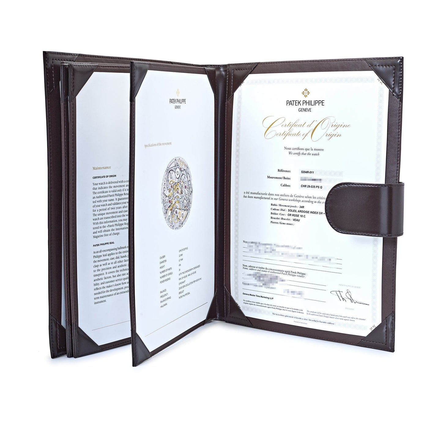 Patek Philippe Grand Complications 5204R-011 Perpetual Calendar Rose Gold