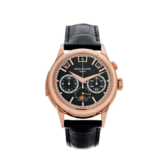 Patek Philippe Grand Complications 5208R-001 Minute Repeater Perpetual Calendar Rose Gold Black Dial