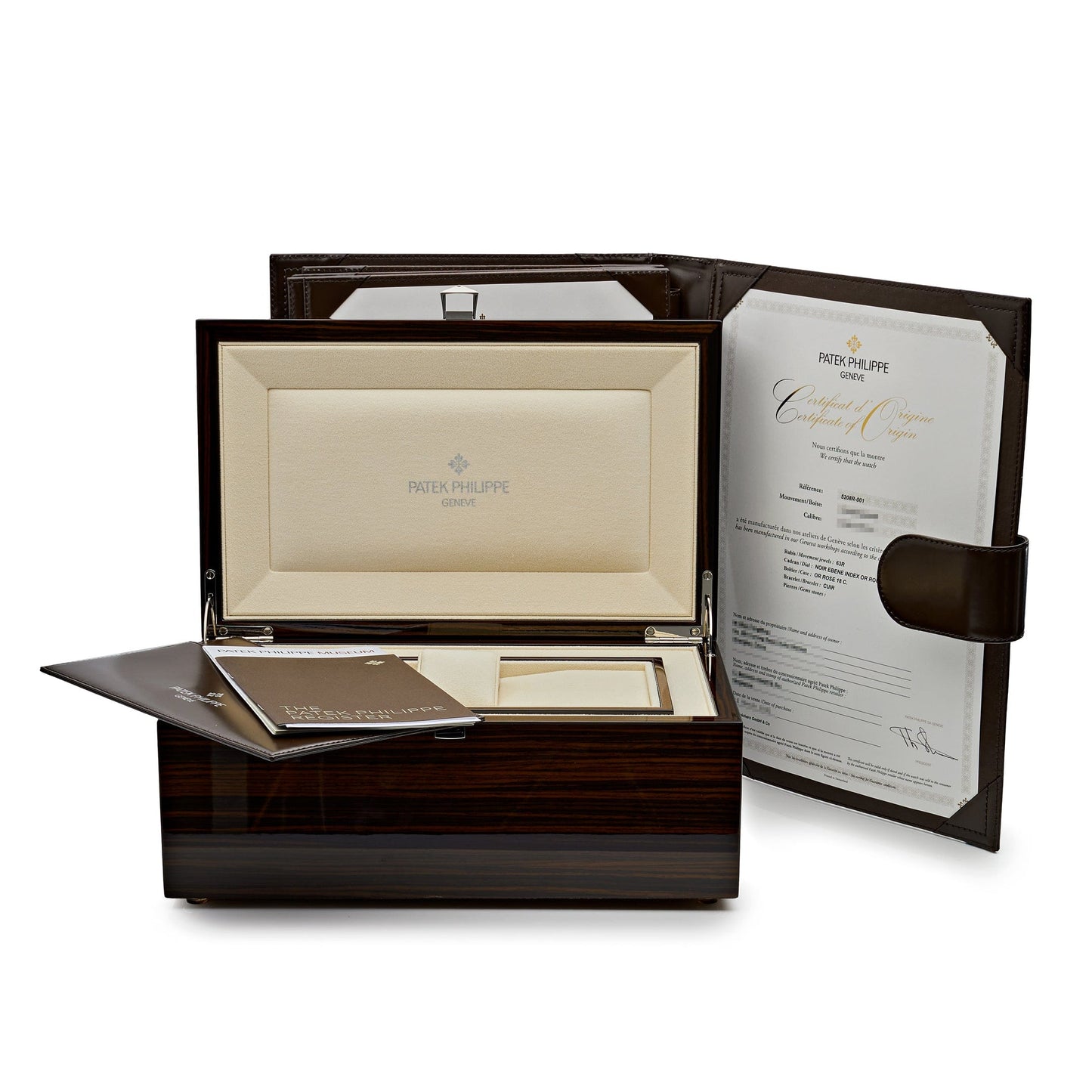 Patek Philippe Grand Complications 5208R-001 Minute Repeater Perpetual Calendar Rose Gold Black Dial